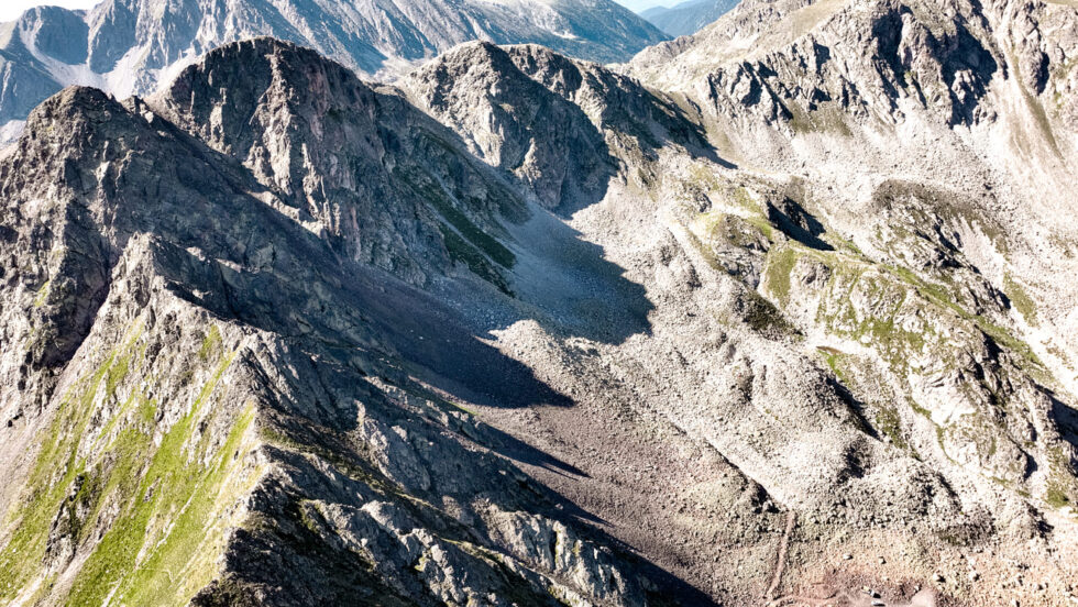 Primera perforació del projecte PermaPyrenees al sector dels Clots de la Menera (Grau Roig, Andorra)