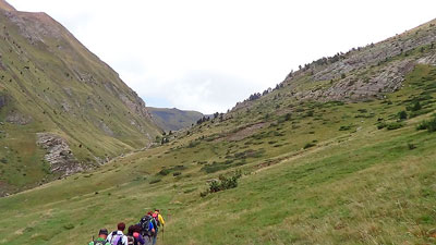 Excursió - col·laboració dia del soci Club Pirinenc Andorrà, excursió Montaup-coll d'Arenes
