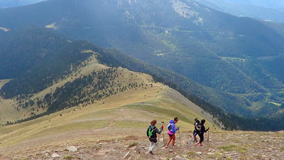 Excursió - col·laboració dia del soci Club Pirinenc Andorrà, excursió Montaup-coll d'Arenes